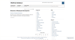 Desktop Screenshot of peoplesignals.wordpress.com