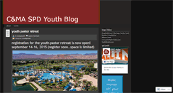 Desktop Screenshot of cmaspdyouth.wordpress.com