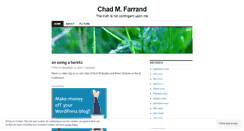 Desktop Screenshot of chadfarrand.wordpress.com