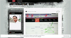 Desktop Screenshot of firmansyah2308.wordpress.com