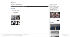 Desktop Screenshot of epdavee.wordpress.com