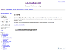 Tablet Screenshot of coneducacion.wordpress.com