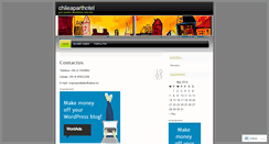 Desktop Screenshot of chileaparthotel.wordpress.com