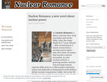 Tablet Screenshot of nuclearromance.wordpress.com