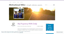 Desktop Screenshot of motivationalmiles.wordpress.com