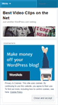Mobile Screenshot of internetclips.wordpress.com