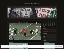 Tablet Screenshot of internetclips.wordpress.com