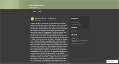 Desktop Screenshot of basicinforamtion.wordpress.com