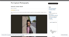 Desktop Screenshot of procapturephoto.wordpress.com