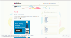 Desktop Screenshot of erinnorton.wordpress.com