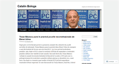 Desktop Screenshot of catalinbologa.wordpress.com