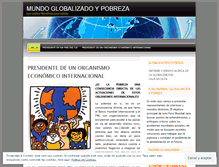 Tablet Screenshot of globalizacion113.wordpress.com