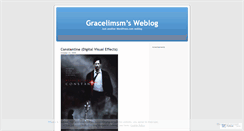 Desktop Screenshot of gracelimsm.wordpress.com