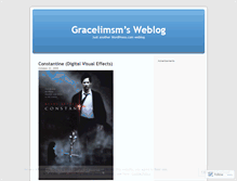 Tablet Screenshot of gracelimsm.wordpress.com