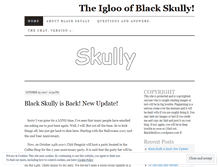 Tablet Screenshot of blackskully01.wordpress.com