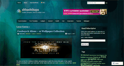 Desktop Screenshot of abhashthapa.wordpress.com