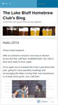 Mobile Screenshot of lbhomebrew.wordpress.com