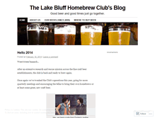 Tablet Screenshot of lbhomebrew.wordpress.com