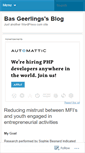 Mobile Screenshot of basgeerlings.wordpress.com