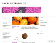 Tablet Screenshot of pamelatyll.wordpress.com