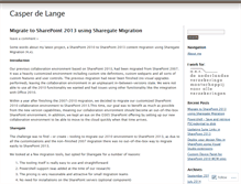 Tablet Screenshot of casperdelange.wordpress.com