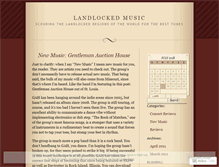 Tablet Screenshot of landlockedmusic.wordpress.com