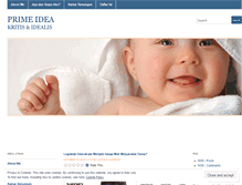 Tablet Screenshot of primeidea.wordpress.com