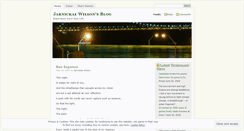 Desktop Screenshot of jarnickaew.wordpress.com