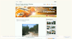 Desktop Screenshot of palascargadoras.wordpress.com