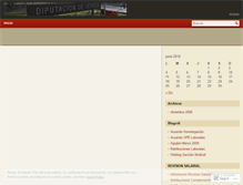 Tablet Screenshot of diputacionsevillaccoo.wordpress.com