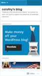 Mobile Screenshot of ccrofnyblog.wordpress.com