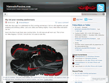 Tablet Screenshot of nintendopassion.wordpress.com