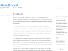 Tablet Screenshot of nestamakeitlocal.wordpress.com