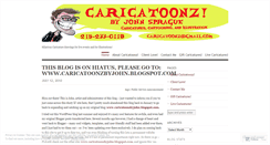 Desktop Screenshot of caricatoonzbyjohn.wordpress.com