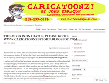 Tablet Screenshot of caricatoonzbyjohn.wordpress.com