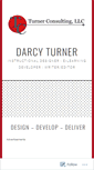 Mobile Screenshot of darcymturner.wordpress.com