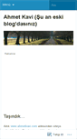 Mobile Screenshot of ahmetkavi.wordpress.com