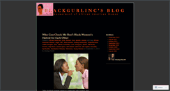 Desktop Screenshot of blackgurlinc69.wordpress.com