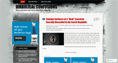 Desktop Screenshot of diabolicalconfusions.wordpress.com