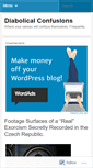 Mobile Screenshot of diabolicalconfusions.wordpress.com
