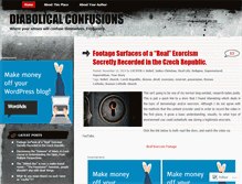 Tablet Screenshot of diabolicalconfusions.wordpress.com