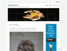 Tablet Screenshot of boomtravel.wordpress.com