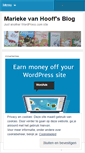 Mobile Screenshot of mariekevanhooff.wordpress.com