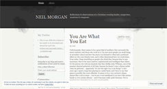 Desktop Screenshot of neilmorgan.wordpress.com