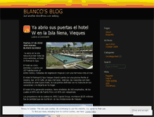 Tablet Screenshot of jrblanco.wordpress.com