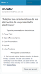 Mobile Screenshot of docufor.wordpress.com