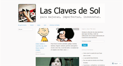 Desktop Screenshot of lasclavesdesol.wordpress.com