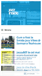 Mobile Screenshot of jazzinsideromania.wordpress.com