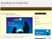 Tablet Screenshot of ericstone.wordpress.com