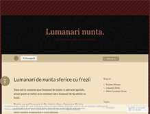 Tablet Screenshot of lumanarinunta.wordpress.com